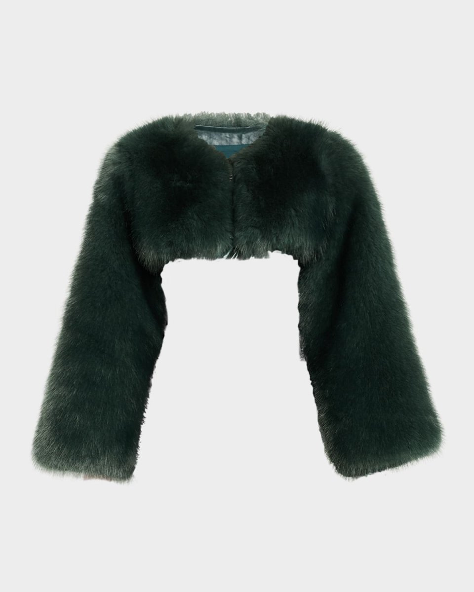 Faux Fur Short Jacket